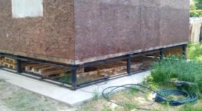 Фундамент на сваях